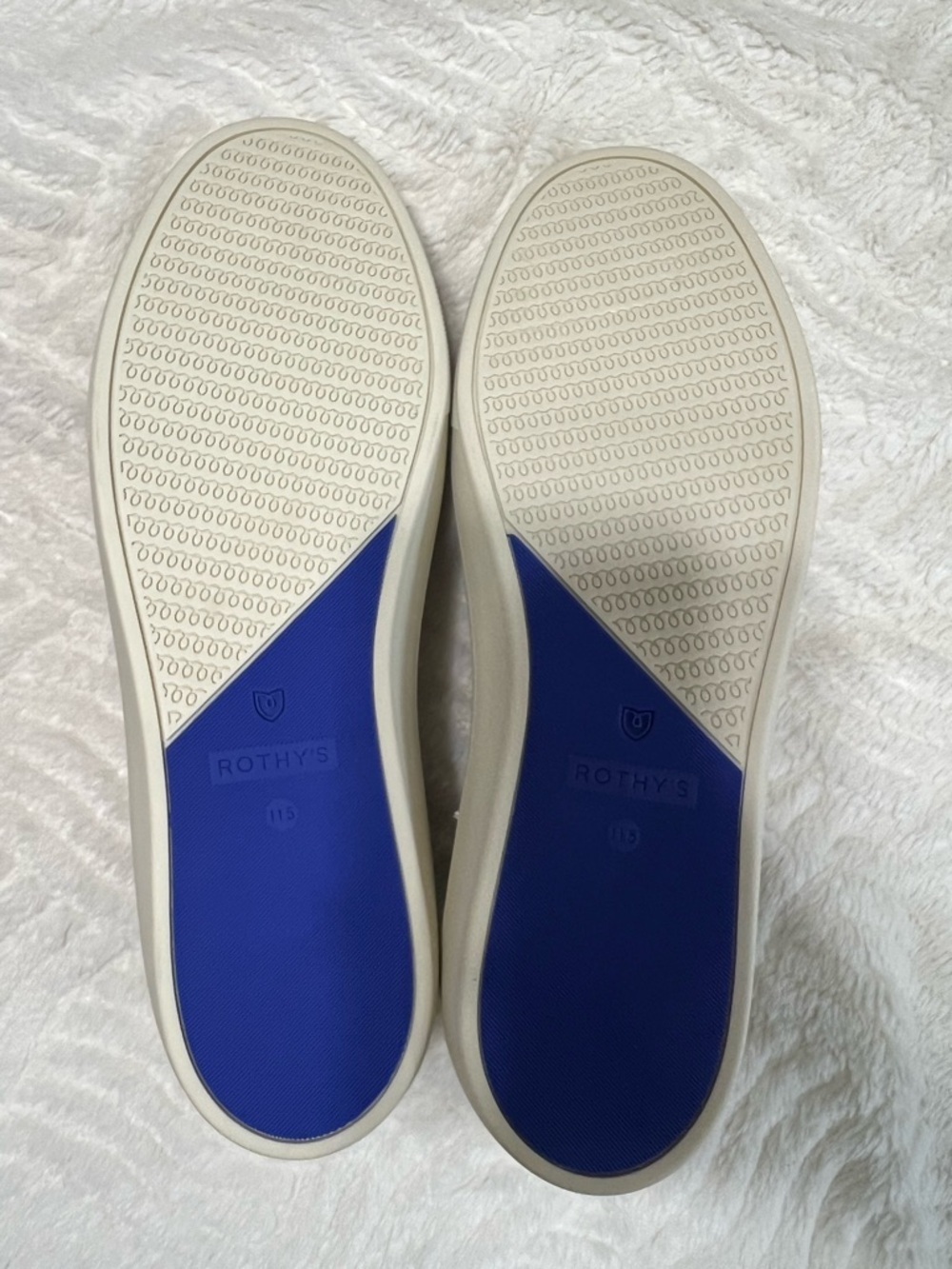 Rothy’s The Slip On Sneaker Diamond Twill Knit Sneakers NIB Women’s 11.5 New Box - Picture 8 of 11